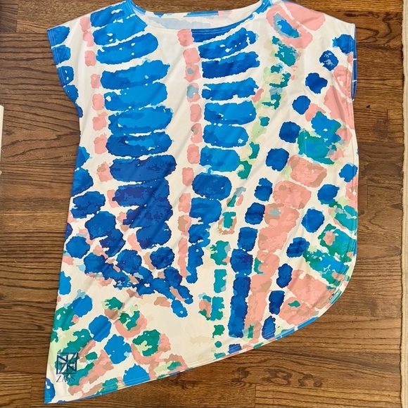 Playa Paisleys Mini Coastal Caftan - Picture 7 of 10